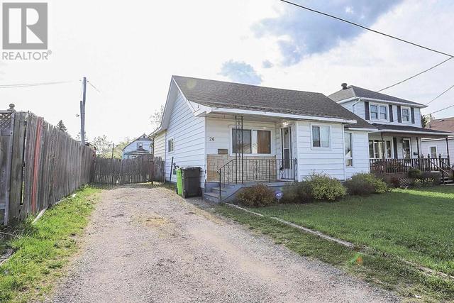 26 Cameron Ave, House detached with 3 bedrooms, 2 bathrooms and null parking in Sault Ste. Marie ON | Card Image