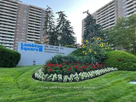 510 - 250 Scarlett Rd, Condo with 3 bedrooms, 2 bathrooms and 1 parking in Toronto ON | Card Image