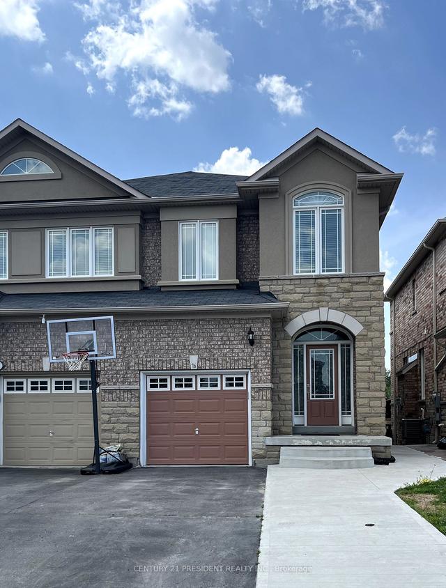 76 Saint Grace (Upper) Crt, House semidetached with 4 bedrooms, 3 bathrooms and 3 parking in Brampton ON | Image 1