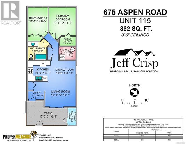 115 - 675 Aspen Rd, House attached with 2 bedrooms, 1 bathrooms and 1 parking in Comox BC | Image 11