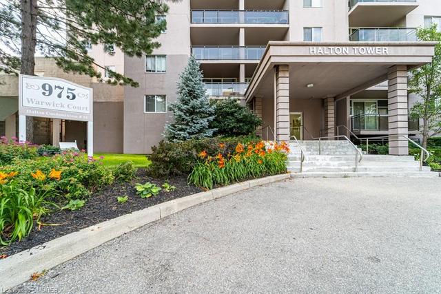 1109 - 975 Warwick Court, House attached with 2 bedrooms, 1 bathrooms and 1 parking in Burlington ON | Image 29