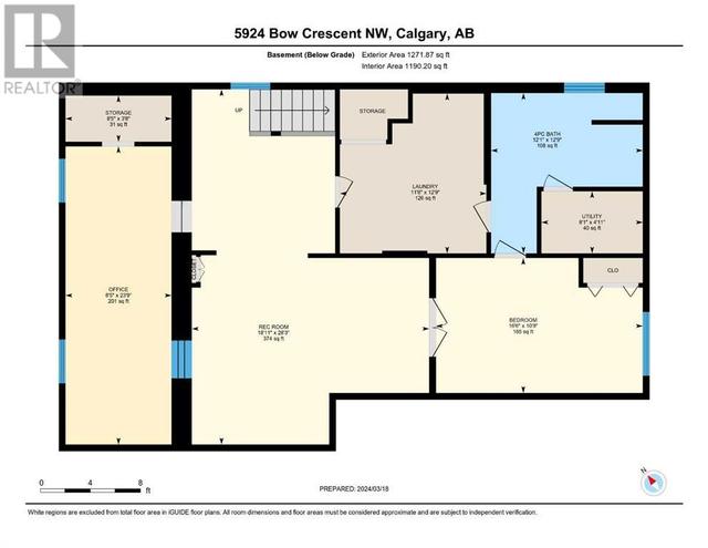 5924 Bow Crescent Nw, House detached with 4 bedrooms, 2 bathrooms and 4 parking in Calgary AB | Image 46
