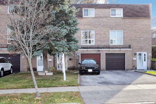 47 - 39 Lexington Ave, Townhouse with 3 bedrooms, 2 bathrooms and 3 parking in Toronto ON | Image 1