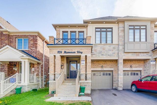 1124 Hamman Way, House semidetached with 4 bedrooms, 4 bathrooms and 2 parking in Milton ON | Card Image