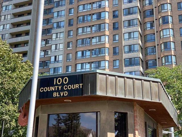 1610 - 100 County Court Blvd, Condo with 2 bedrooms, 2 bathrooms and 2 parking in Brampton ON | Image 1