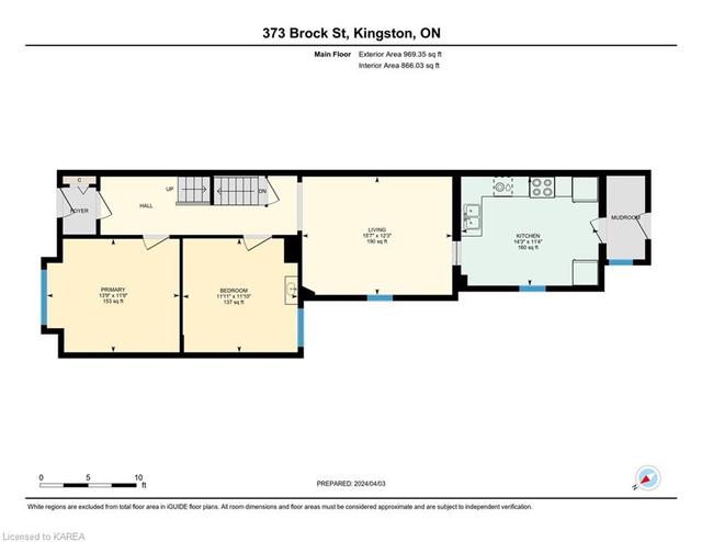 373 Brock Street, House detached with 5 bedrooms, 3 bathrooms and null parking in Kingston ON | Image 2