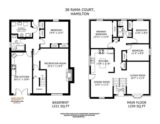 38 Rama Court, House detached with 4 bedrooms, 2 bathrooms and 2 parking in Hamilton ON | Image 48
