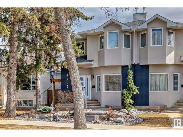 7723 111 St Nw, House semidetached with 4 bedrooms, 3 bathrooms and 4 parking in Edmonton AB | Image 53