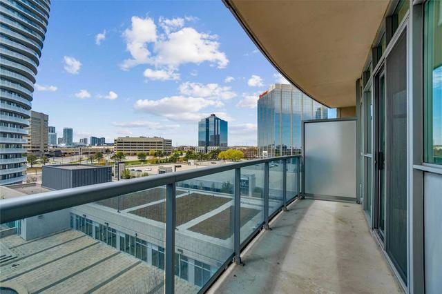 607 - 80 Absolute Ave, Condo with 1 bedrooms, 2 bathrooms and 1 parking in Mississauga ON | Image 14