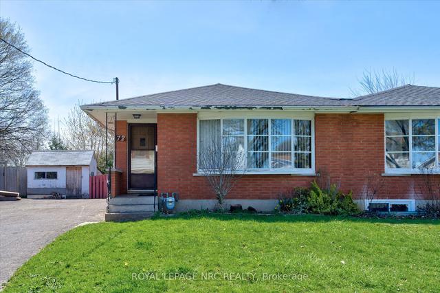 72 Ted St, House semidetached with 3 bedrooms, 1 bathrooms and 4 parking in St. Catharines ON | Image 1