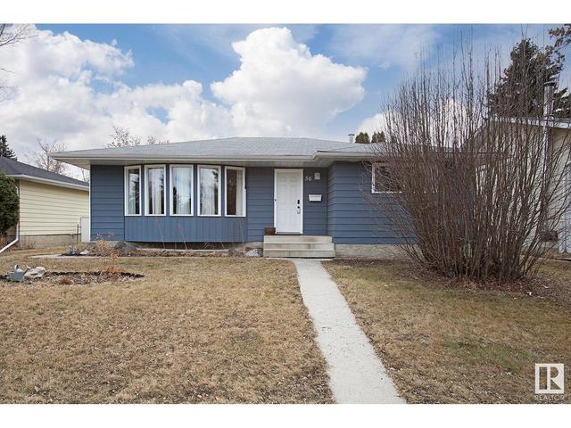 56 Woodhaven Dr, House detached with 4 bedrooms, 2 bathrooms and null parking in Spruce Grove AB | Image 1