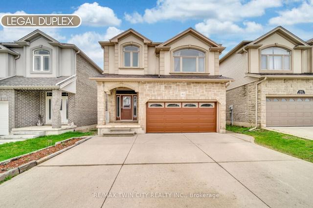 42 Udvari Cres, House detached with 4 bedrooms, 4 bathrooms and 5 parking in Kitchener ON | Image 1