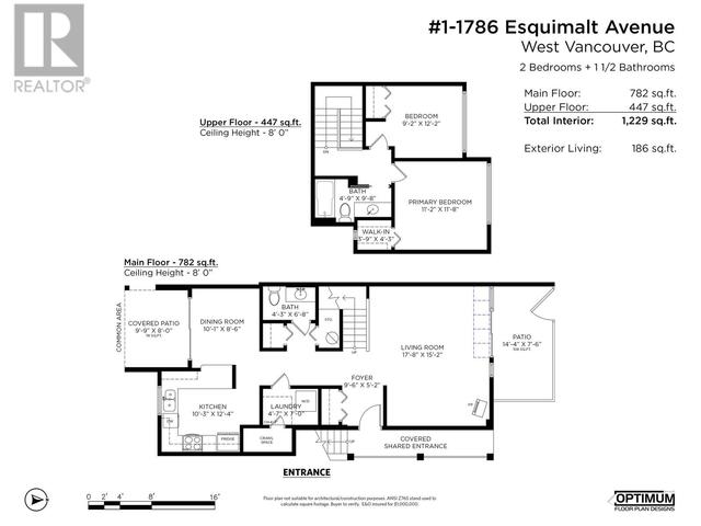1 - 1786 Esquimalt Avenue, House attached with 2 bedrooms, 2 bathrooms and 1 parking in West Vancouver BC | Image 25