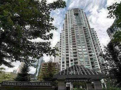 1201 - 21 Hillcrest Ave, Condo with 1 bedrooms, 1 bathrooms and 1 parking in Toronto ON | Image 2