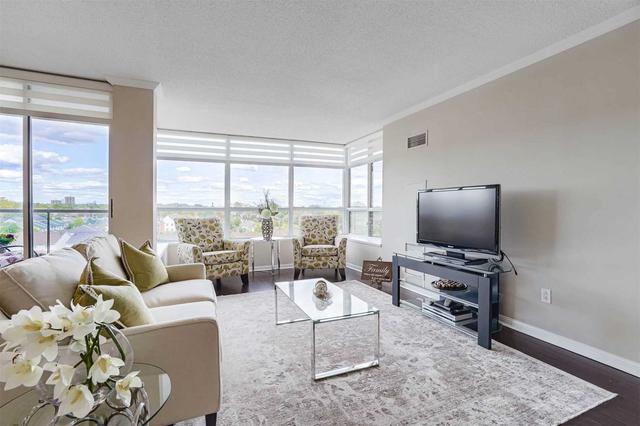 708 - 1140 Parkwest Pl E, Condo with 2 bedrooms, 2 bathrooms and 1 parking in Mississauga ON | Image 3