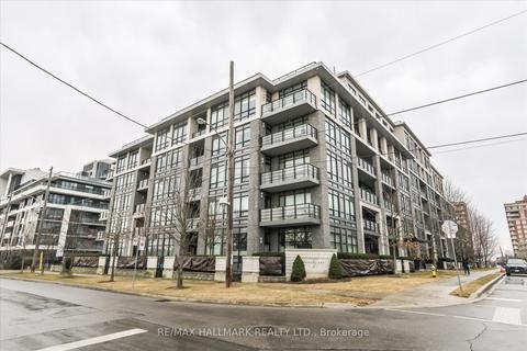 421 - 21 Clairtrell Rd N, Condo with 2 bedrooms, 2 bathrooms and 1 parking in Toronto ON | Card Image