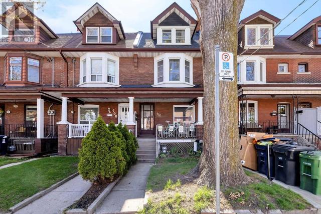 410 Brock Ave, House attached with 4 bedrooms, 2 bathrooms and 2 parking in Toronto ON | Image 1