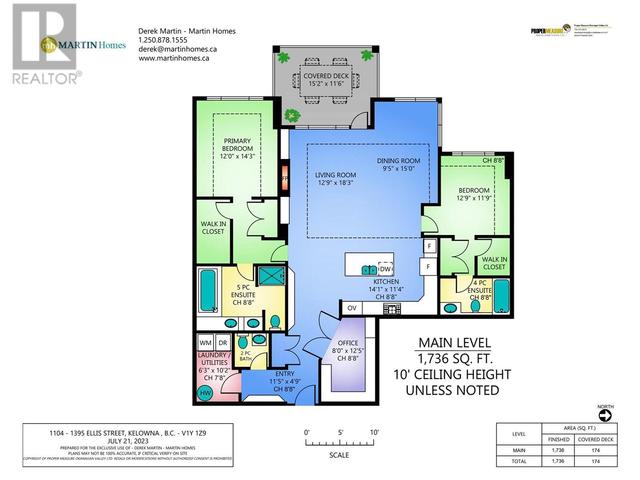 1104 - 1395 Ellis Street, Condo with 2 bedrooms, 2 bathrooms and 2 parking in Kelowna BC | Image 25