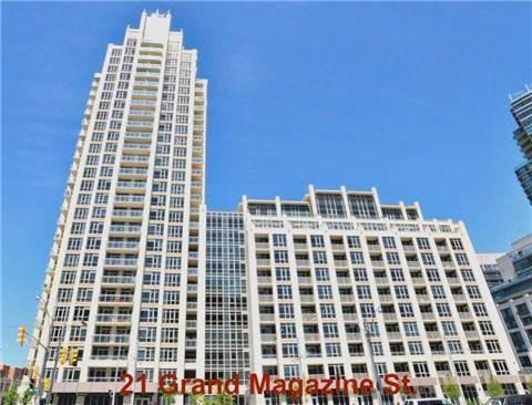 909 - 21 Grand Magazine St, Condo with 2 bedrooms, 2 bathrooms and 1 parking in Toronto ON | Image 1