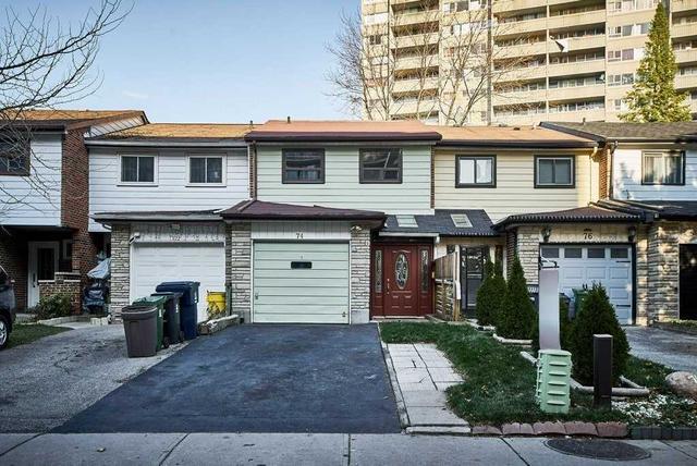 74 Halsey Ave, House attached with 3 bedrooms, 2 bathrooms and 3 parking in Toronto ON | Image 1