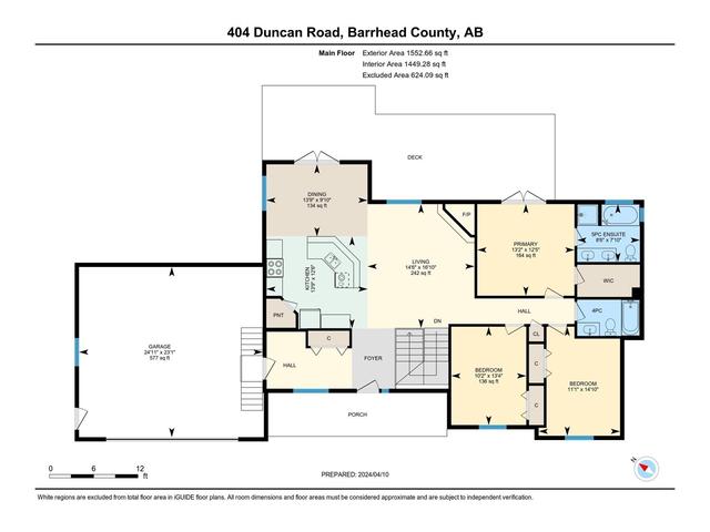 404 Duncan Rd, House detached with 5 bedrooms, 3 bathrooms and null parking in Barrhead County No. 11 AB | Image 72