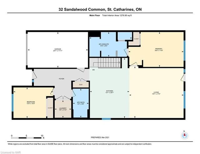 32 Sandalwood Common, Townhouse with 2 bedrooms, 3 bathrooms and 2 parking in St. Catharines ON | Image 15