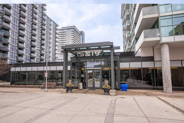1015 - 19 Singer Crt, Condo with 1 bedrooms, 1 bathrooms and 0 parking in Toronto ON | Image 8