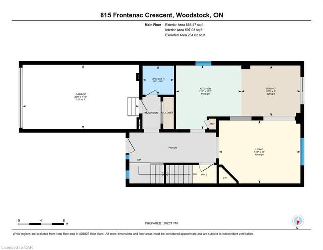 815 Frontenac Crescent, House detached with 3 bedrooms, 1 bathrooms and 3 parking in Woodstock ON | Image 42