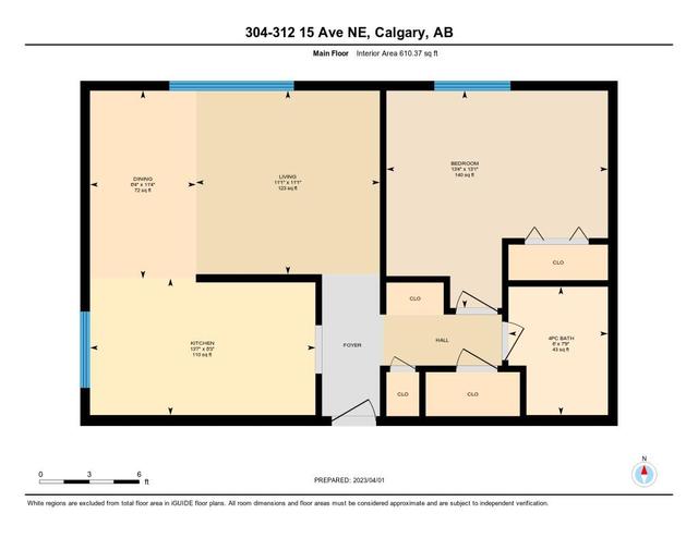 304 - 312 15 Avenue Ne, Condo with 1 bedrooms, 1 bathrooms and 1 parking in Calgary AB | Image 26