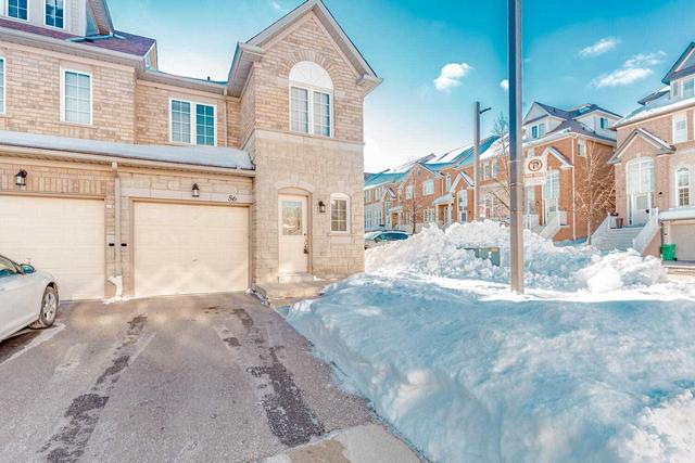 56 - 5260 Mcfarren Blvd, Townhouse with 3 bedrooms, 2 bathrooms and 2 parking in Mississauga ON | Image 1