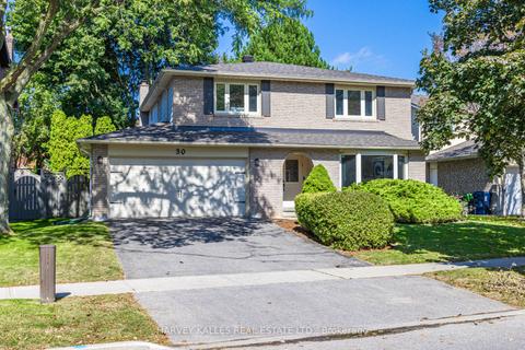 30 Denlow Blvd, House detached with 5 bedrooms, 4 bathrooms and 4 parking in Toronto ON | Card Image