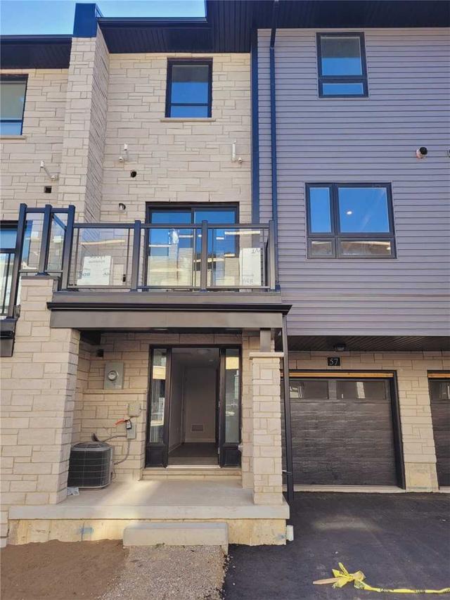 57 - 51 Sparrow Ave, Townhouse with 3 bedrooms, 3 bathrooms and 2 parking in Cambridge ON | Card Image