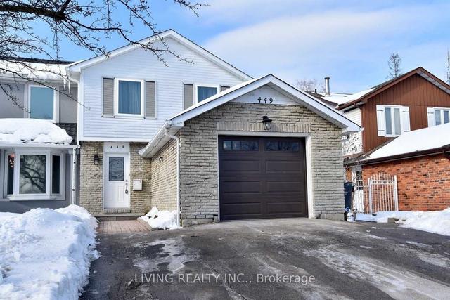 449 Daralea Hts, House semidetached with 3 bedrooms, 3 bathrooms and 3 parking in Mississauga ON | Image 1