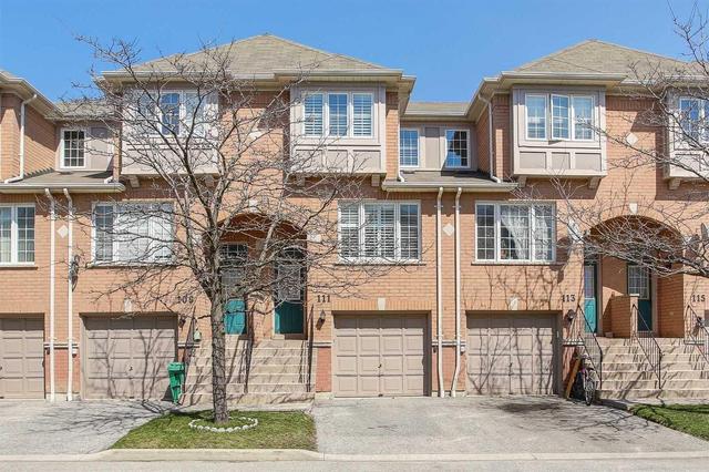 111 - 5030 Heatherleigh Ave, Townhouse with 3 bedrooms, 2 bathrooms and 1 parking in Mississauga ON | Image 1
