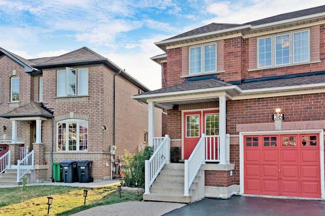 36 Wandering Trail Dr, House semidetached with 3 bedrooms, 4 bathrooms and 4 parking in Brampton ON | Image 12