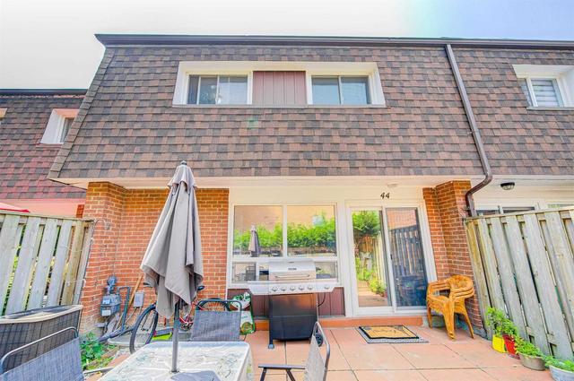 44 - 452 Silverstone Dr, Townhouse with 4 bedrooms, 3 bathrooms and 4 parking in Toronto ON | Image 29