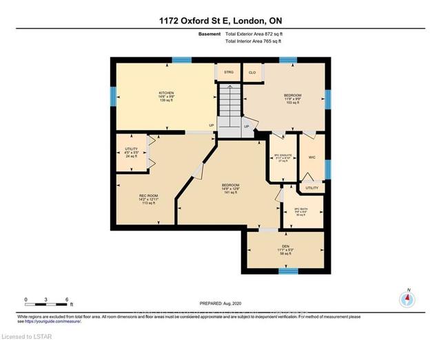 1172 Oxford St, House detached with 5 bedrooms, 4 bathrooms and 5 parking in London ON | Image 25