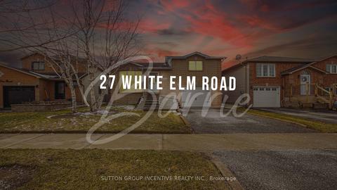 27 White Elm Rd, Barrie, ON, L4N8S9 | Card Image