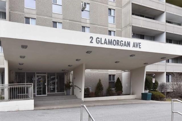 1002 - 2 Glamorgan Ave, Condo with 2 bedrooms, 1 bathrooms and 1 parking in Toronto ON | Image 12