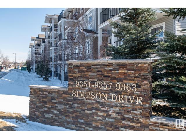 1208 - 9363 Simpson Dr Nw, Condo with 2 bedrooms, 2 bathrooms and 1 parking in Edmonton AB | Image 3