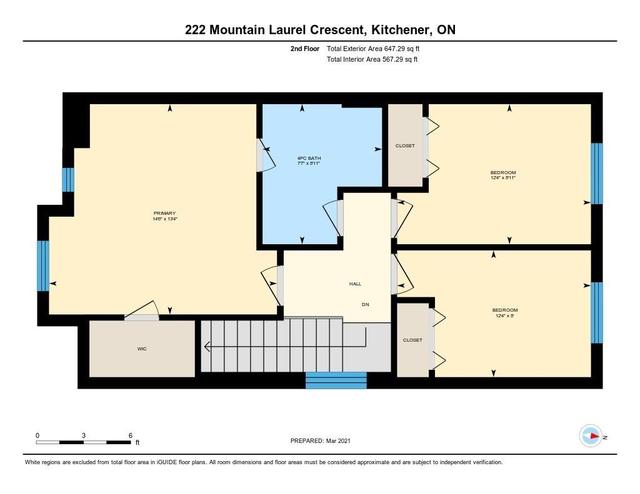 222 Mountain Laurel Cres, House detached with 3 bedrooms, 3 bathrooms and 3 parking in Kitchener ON | Image 32