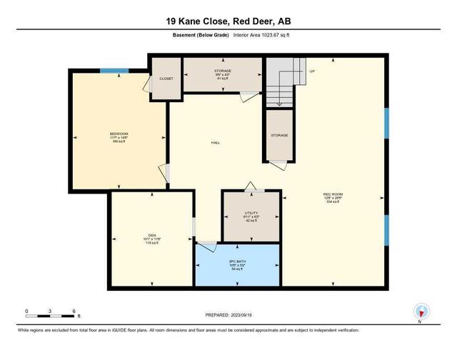 19 Kane Close, Home with 3 bedrooms, 3 bathrooms and 2 parking in Red Deer AB | Image 28