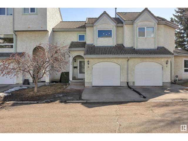 2 - 9505 176 St Nw, House attached with 2 bedrooms, 2 bathrooms and null parking in Edmonton AB | Image 1