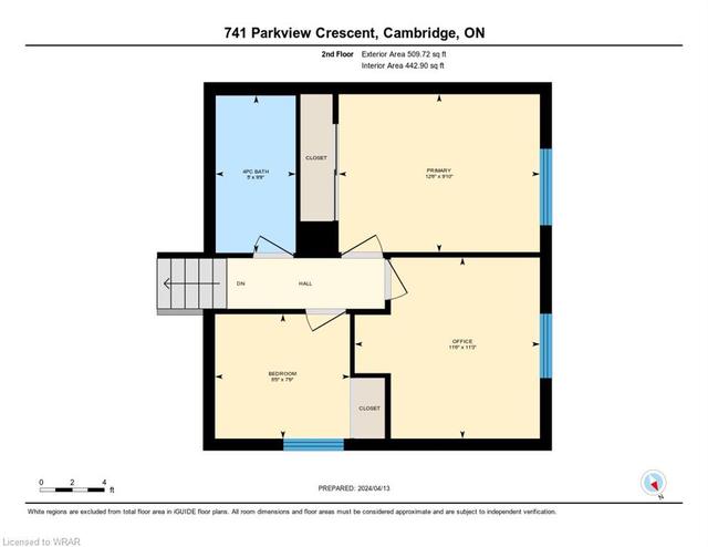 741 Parkview Crescent, House attached with 3 bedrooms, 1 bathrooms and 2 parking in Cambridge ON | Image 24