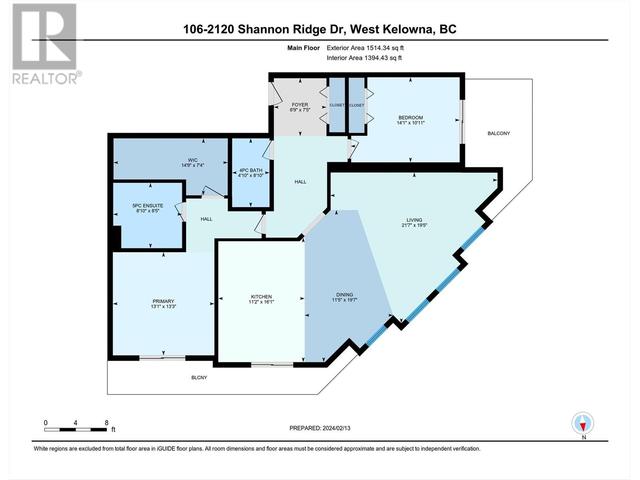 106 - 2120 Shannon Ridge Drive, Condo with 2 bedrooms, 2 bathrooms and null parking in West Kelowna BC | Image 3
