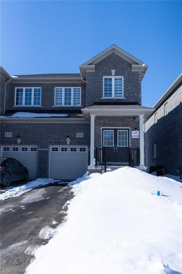 151 Seeley Ave, House semidetached with 4 bedrooms, 3 bathrooms and 3 parking in Southgate ON | Image 1
