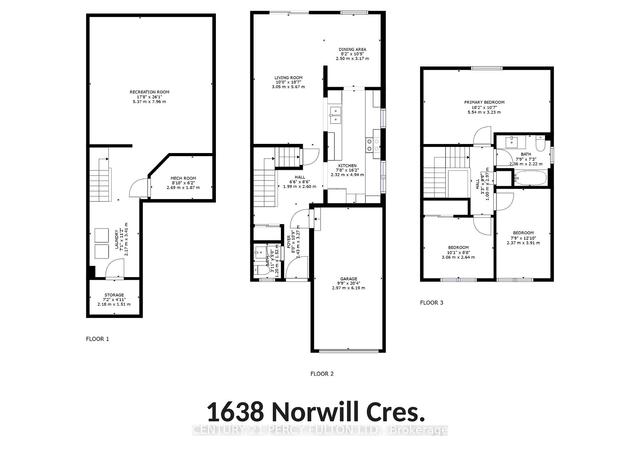 1638 Norwill Cres, House detached with 3 bedrooms, 2 bathrooms and 3 parking in Oshawa ON | Image 33