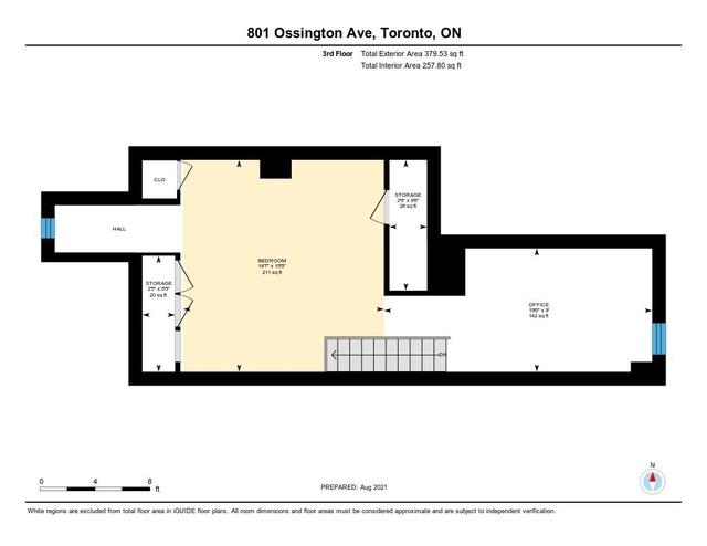 801 Ossington Ave, House semidetached with 4 bedrooms, 2 bathrooms and 1 parking in Toronto ON | Image 32