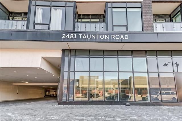 405 - 2481 Taunton Road Road, House attached with 1 bedrooms, 1 bathrooms and 1 parking in Oakville ON | Image 12