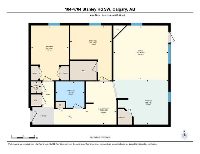 104 - 4704 Stanley Road Sw, Condo with 2 bedrooms, 1 bathrooms and 1 parking in Calgary AB | Image 29